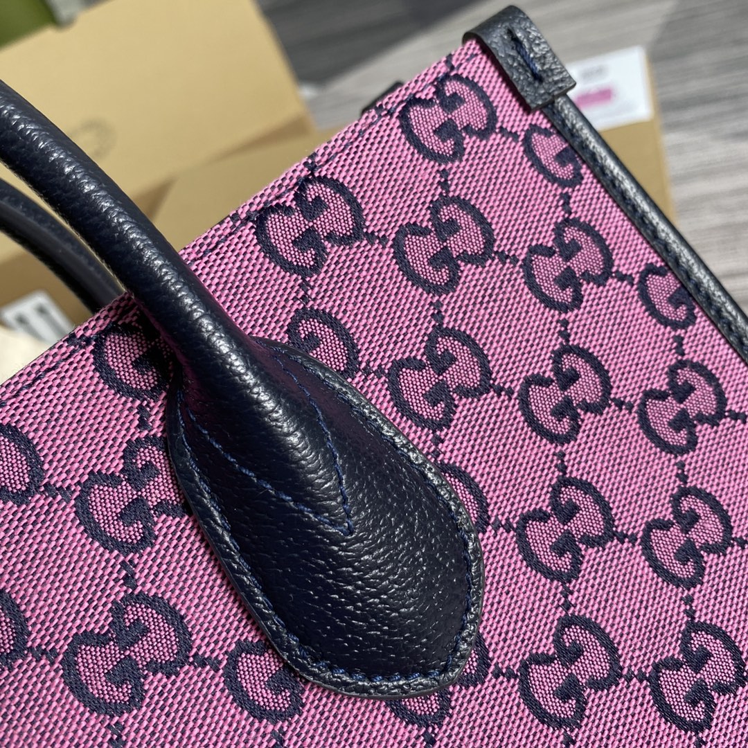 Gucci GG Small Tote Bag Shoulder Bag 659983 Purple